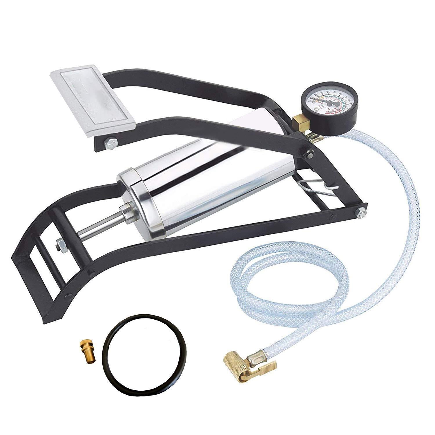 Heavy steel body foot pump Heavy steel body foot pump